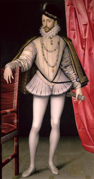 Francois Clouet Portrait of Charles IX of France Spain oil painting art